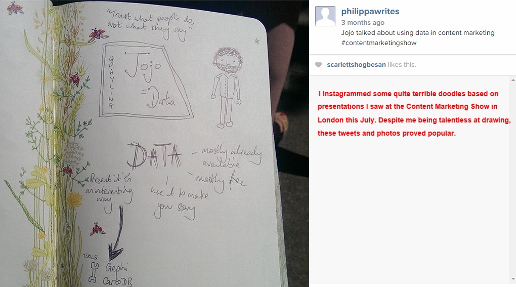 instagram handdrawn doodles
