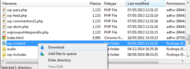 ftp content download