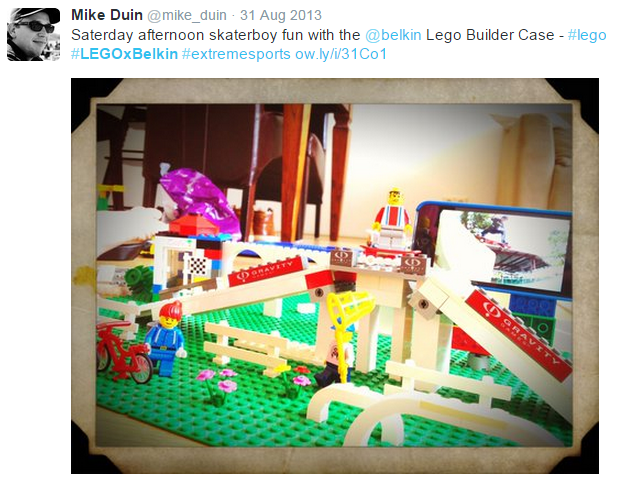 tweet about lego