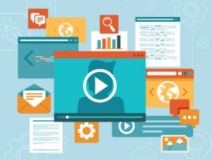 content on various screens