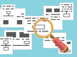 magnifying glass on screns