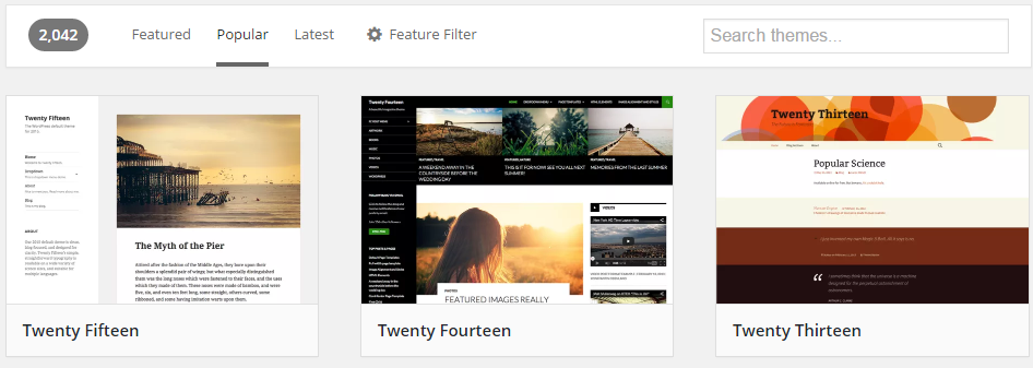 wordpress themes