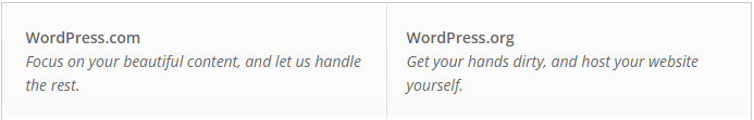 wordpress.org vs wordpress.com