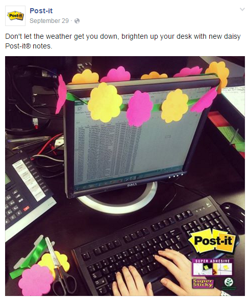 post-it marketing