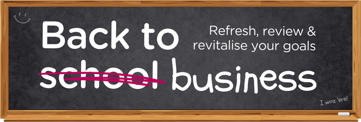 Back to school back to business