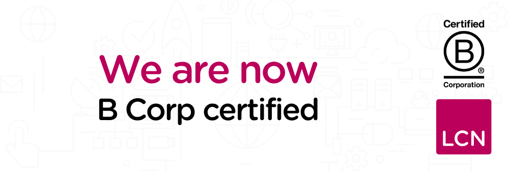 We are now B Corp certified