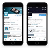 Twitter on mobile