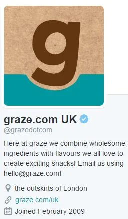Example of a great Twitter bio
