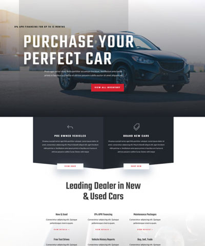 Car Dealer WordPress Hosting Theme