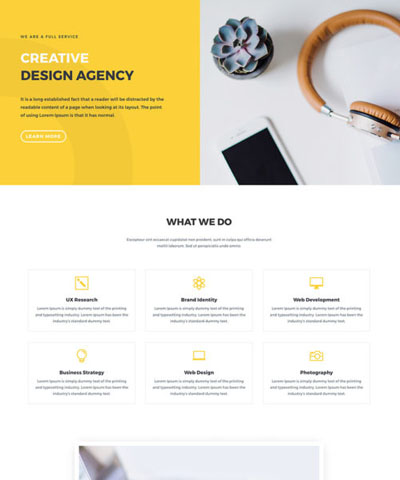 Design Agency WordPress Hosting Theme