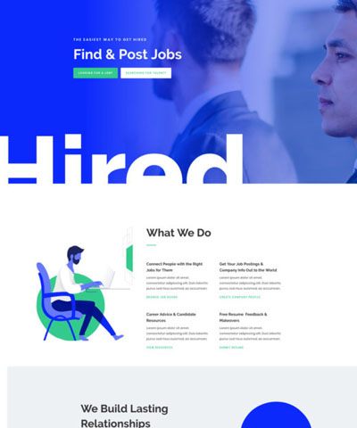 Job Recruiter WordPress Hosting Theme