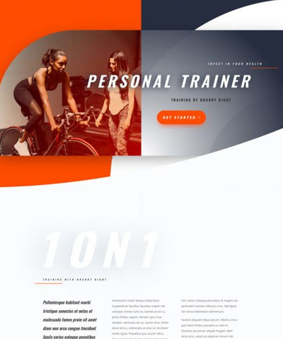 Personal Trainer WordPress Hosting Theme