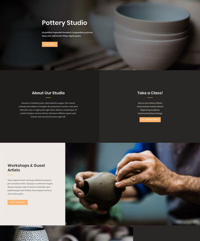 Pottery WordPress Hosting Theme