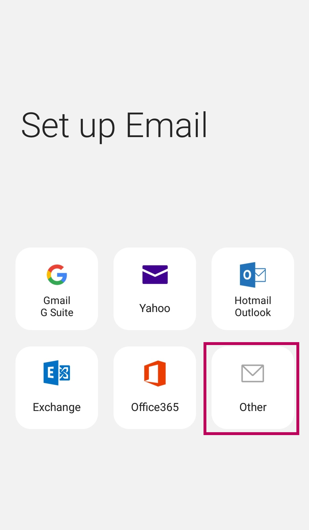 How to set up your email account on an Android phone 