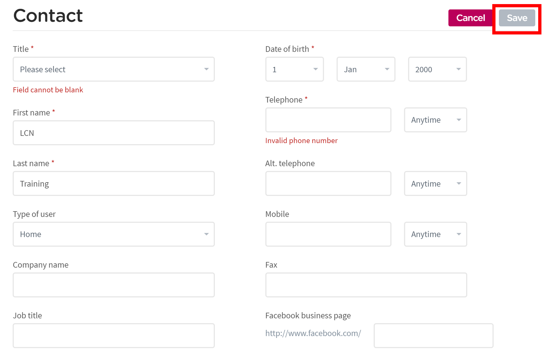 How to edit my Account Details in the Online Control Panel - Customer ...